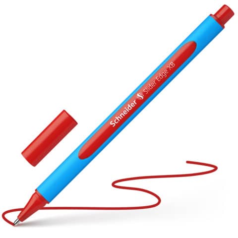 Penna a sfera Schneider Slider Edge tratto XB rosso P152202